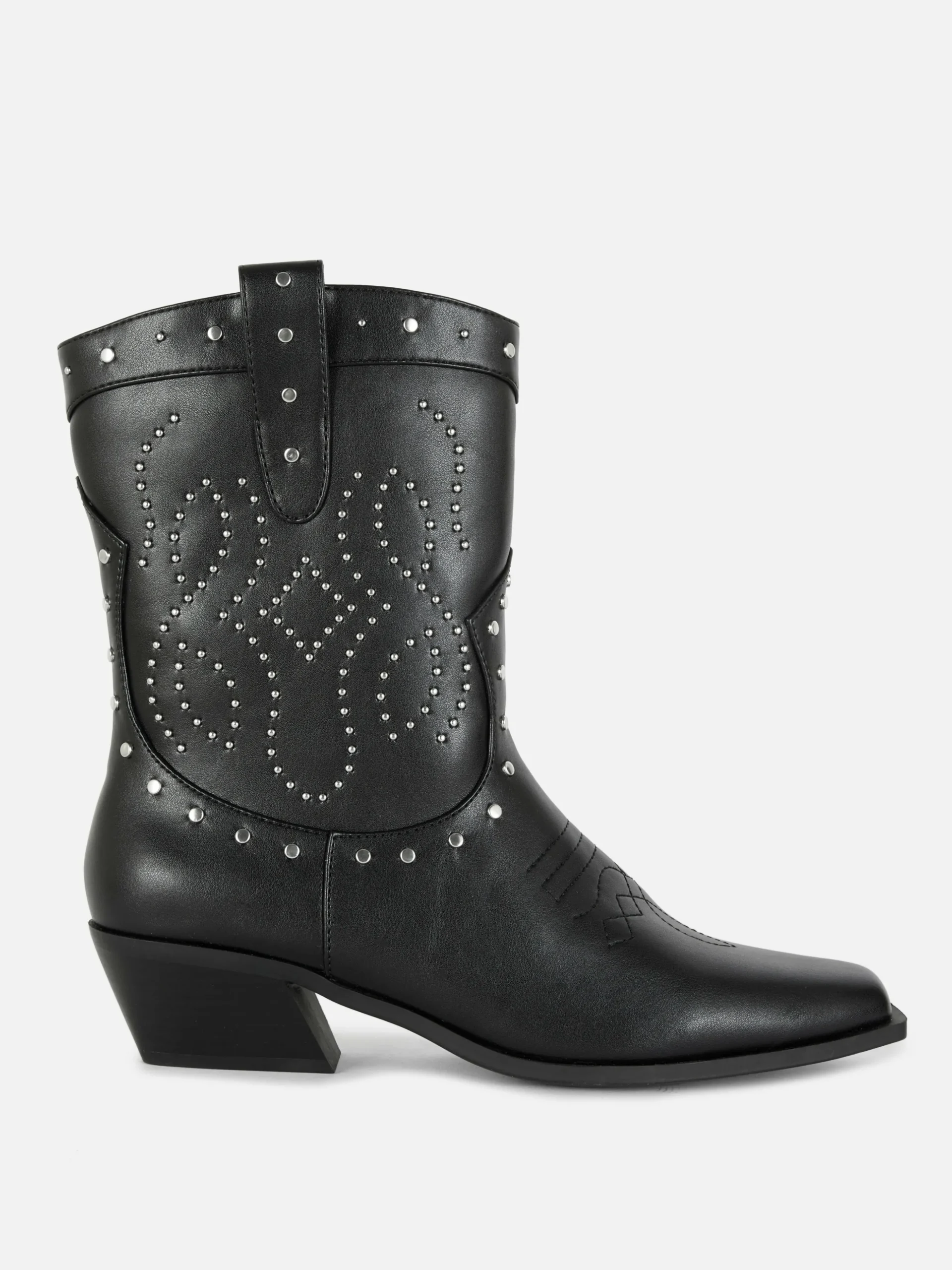 Cowboy-Stiefeletten Mit Nieten