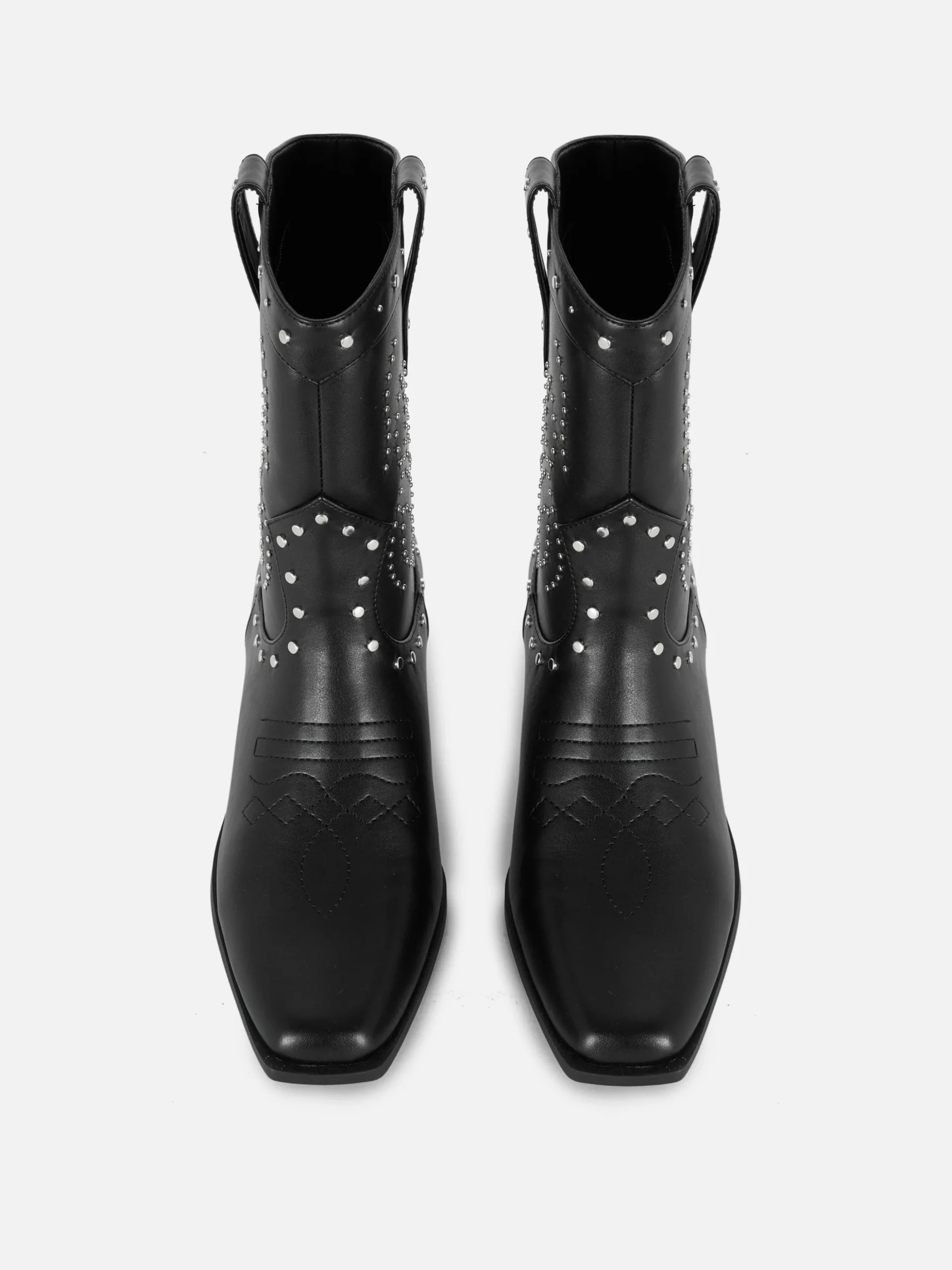 Cowboy-Stiefeletten Mit Nieten