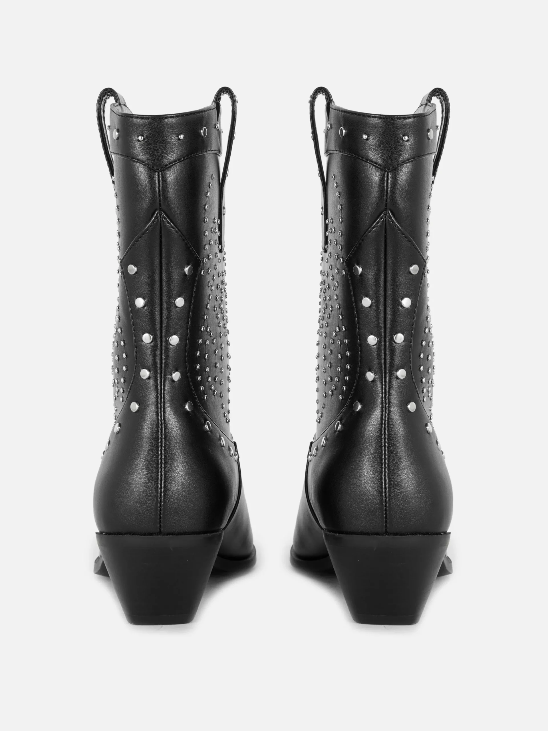 Cowboy-Stiefeletten Mit Nieten