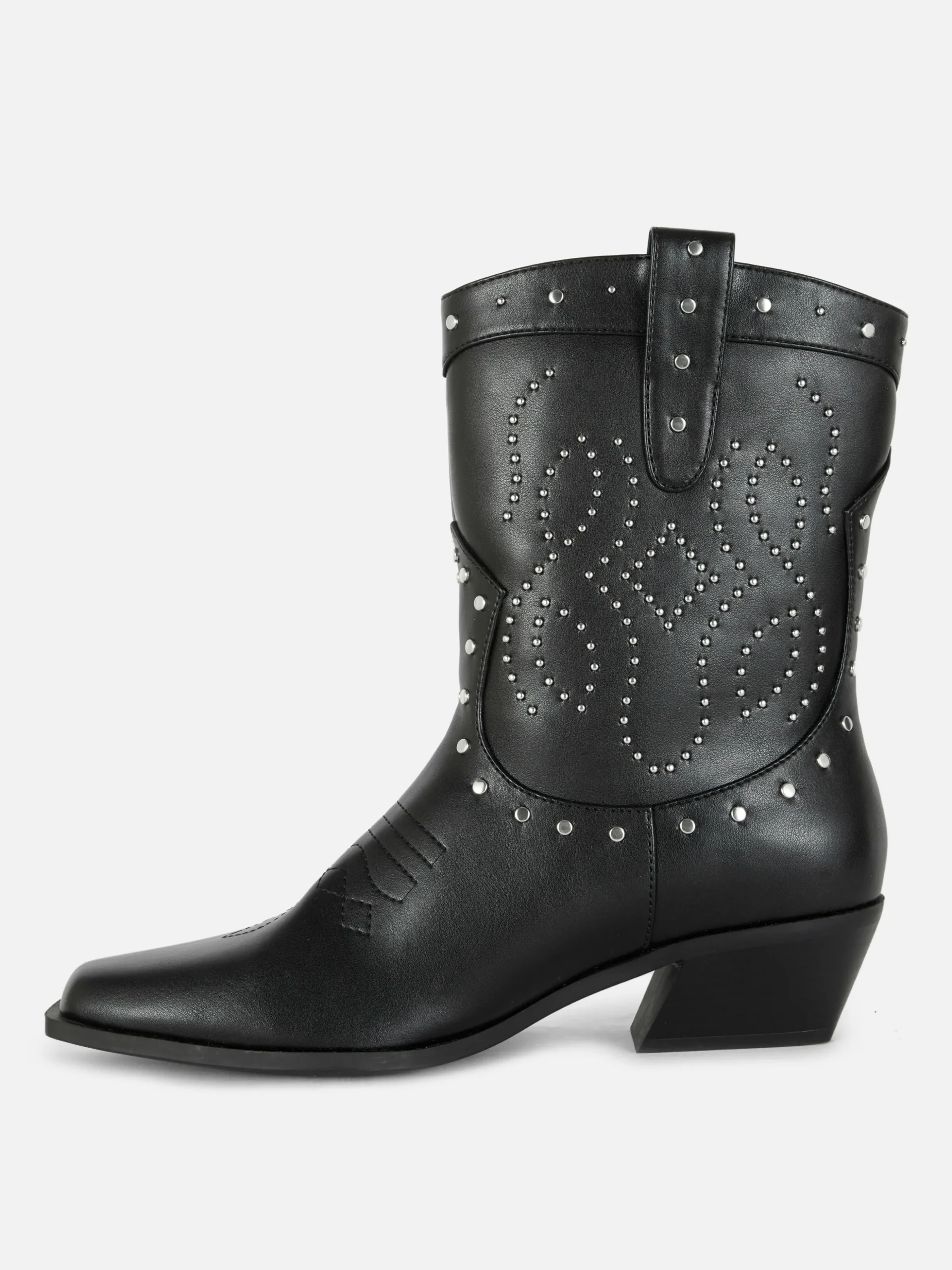 Cowboy-Stiefeletten Mit Nieten