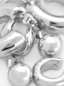 Creolen Und Ohrklemmen Im Set