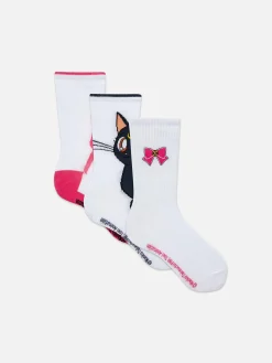 Crew-Socken Mit „Sailor Moon“ Grafik