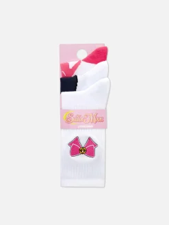 Crew-Socken Mit „Sailor Moon“ Grafik