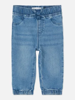 Denim-Jeans Mit Bündchen