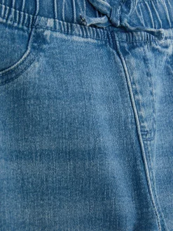 Denim-Jeans Mit Bündchen