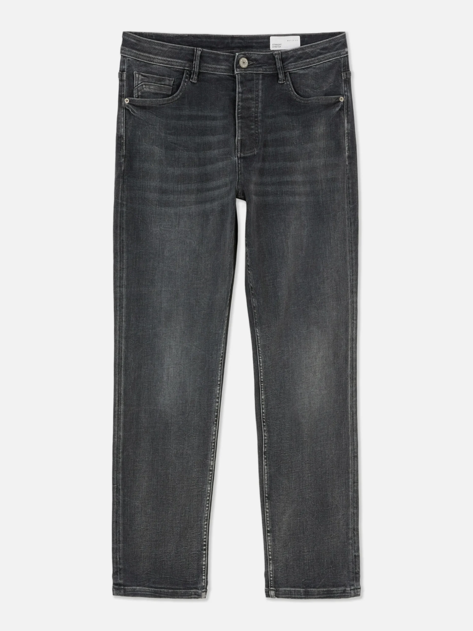 Denim-Jeans Mit Geradem Bein