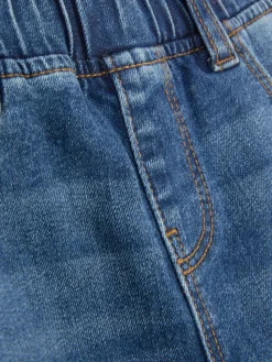 Denim-Jeans Mit Umschlag