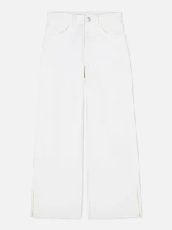 Denim-Jeans Mit Weitem Beinschnitt