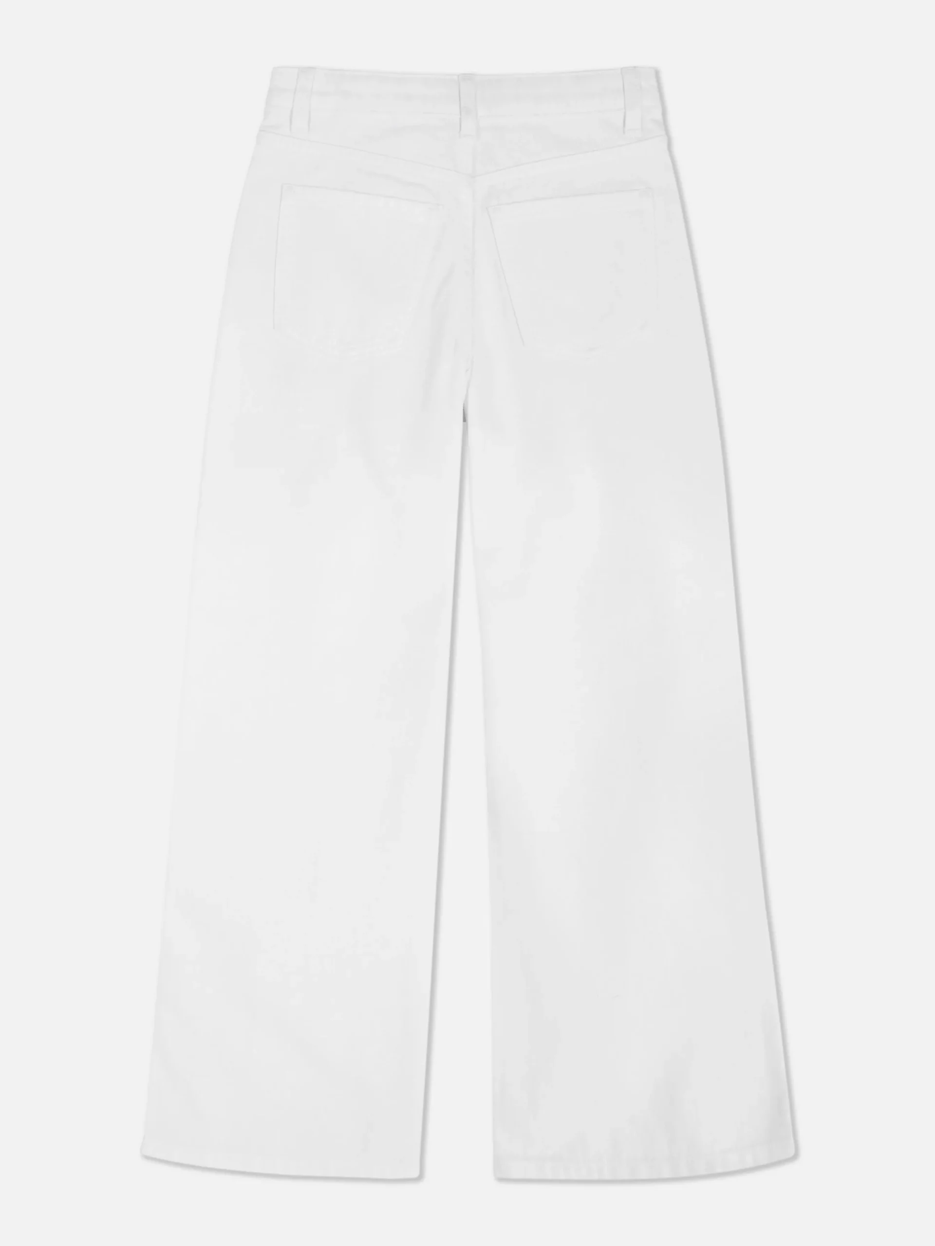 Denim-Jeans Mit Weitem Beinschnitt