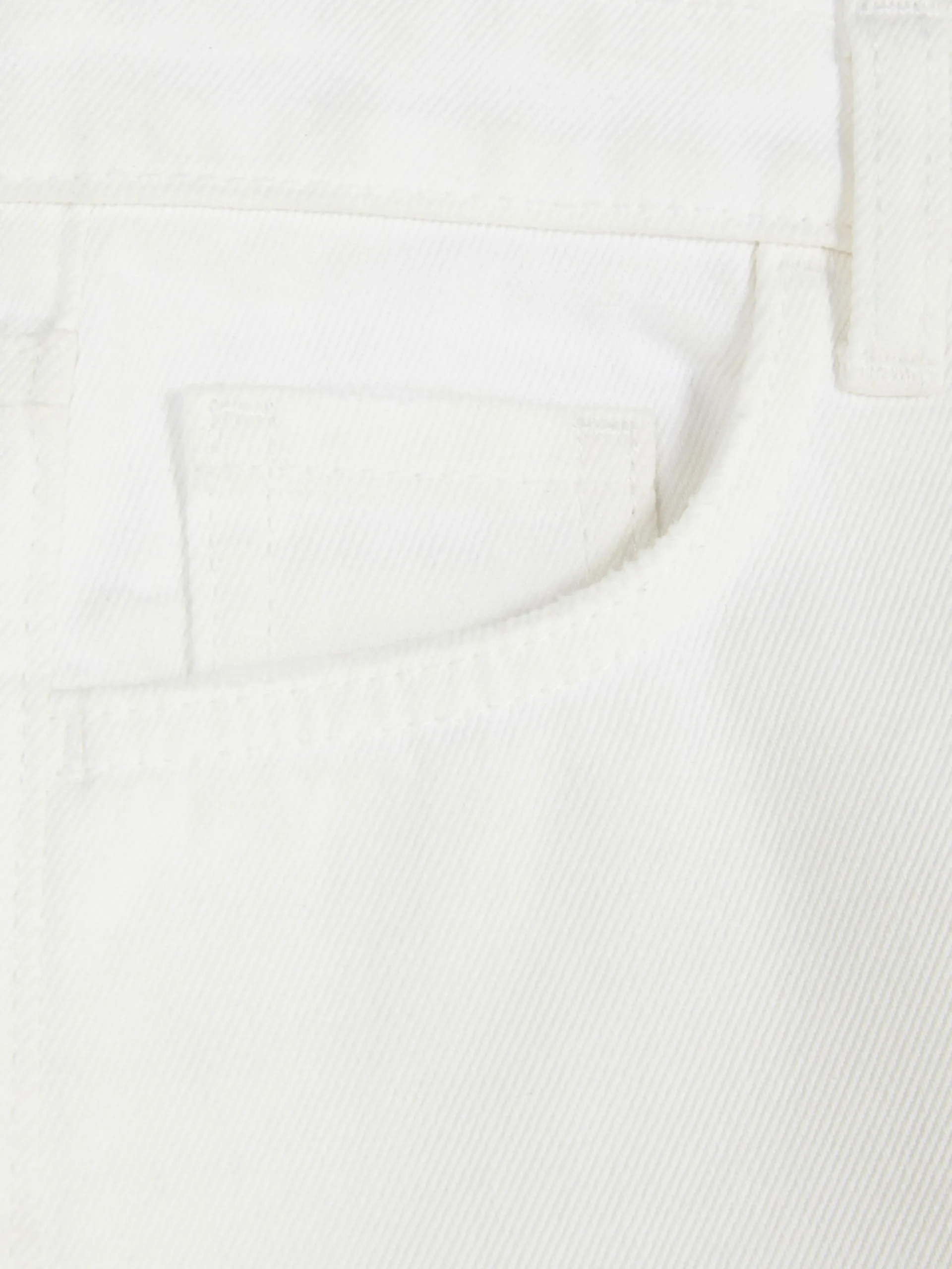 Denim-Jeans Mit Weitem Beinschnitt