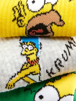 „Die Simpsons“ Crew-Socken, 3er-Pack