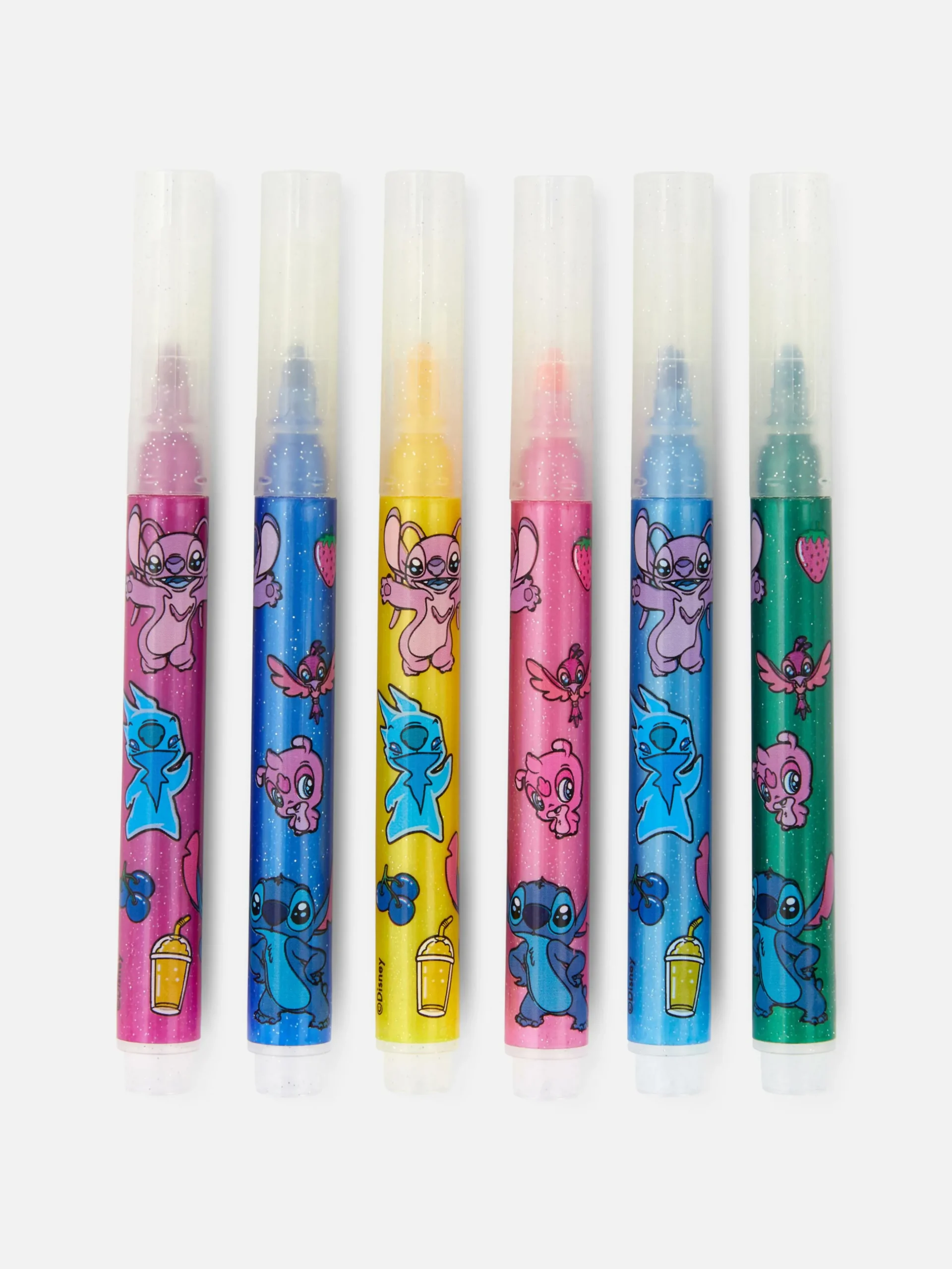 „Disney Lilo & Stitch“ Glitzer-Filzstifte, 6er-Pack
