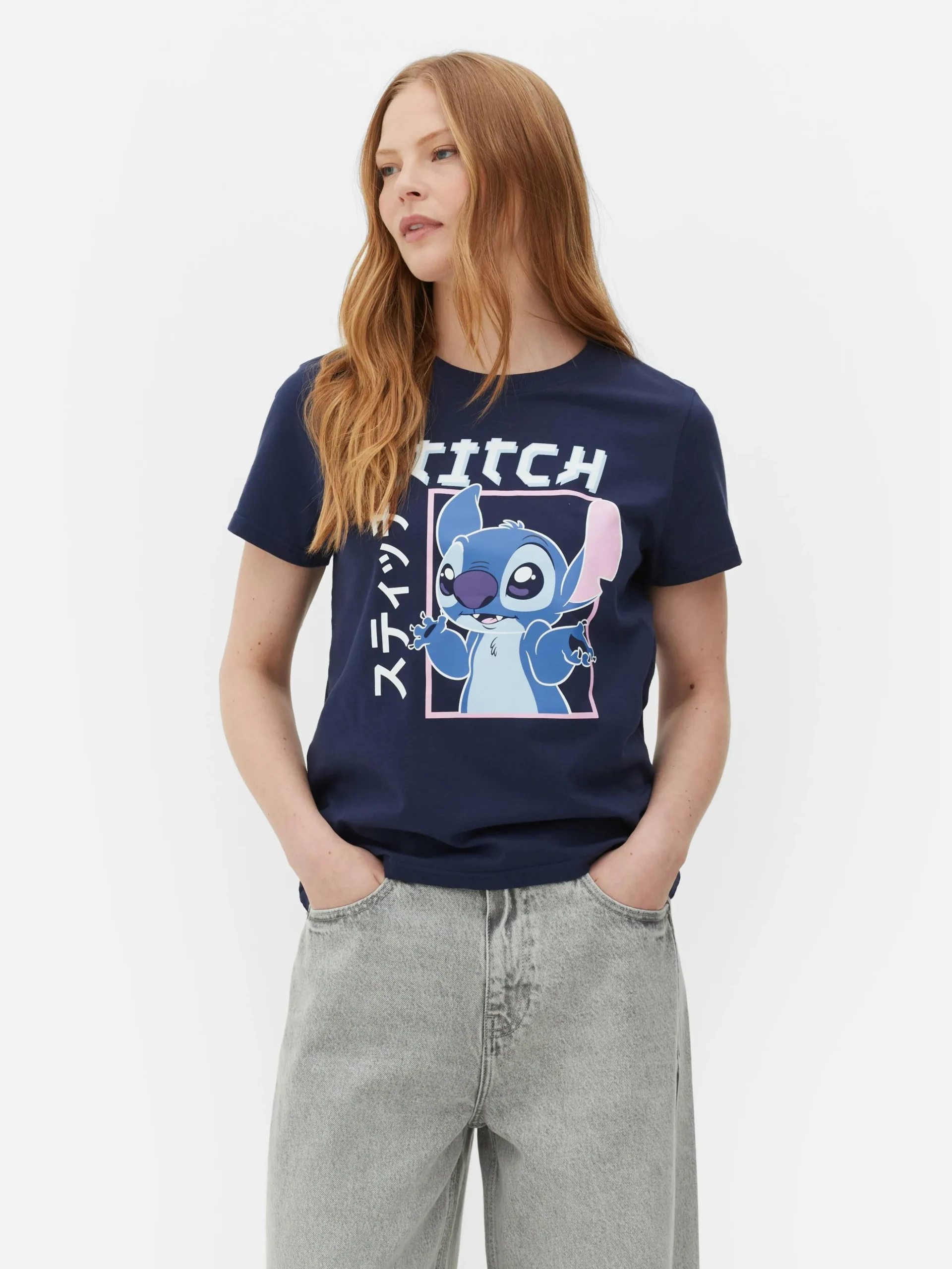 „Disney Lilo & Stitch“ T-Shirt Im Manga-Stil