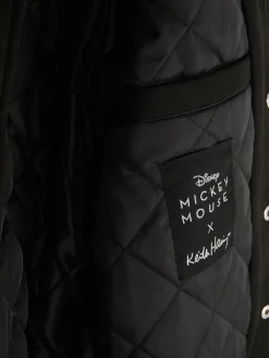 „Disney Mickey Maus X Keith Haring“ College-Jacke