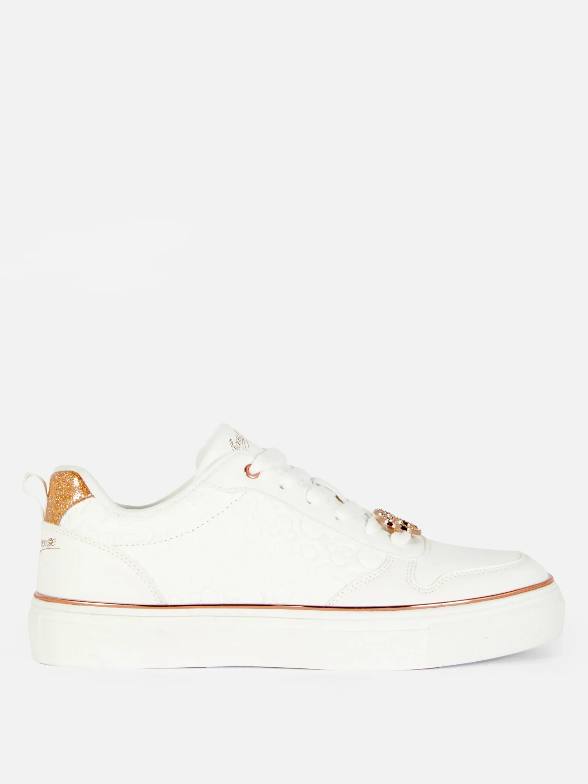 „Disney Micky Maus“ Low-Top-Sneaker Mit Glitzer