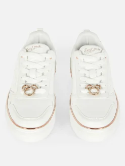 „Disney Micky Maus“ Low-Top-Sneaker Mit Glitzer