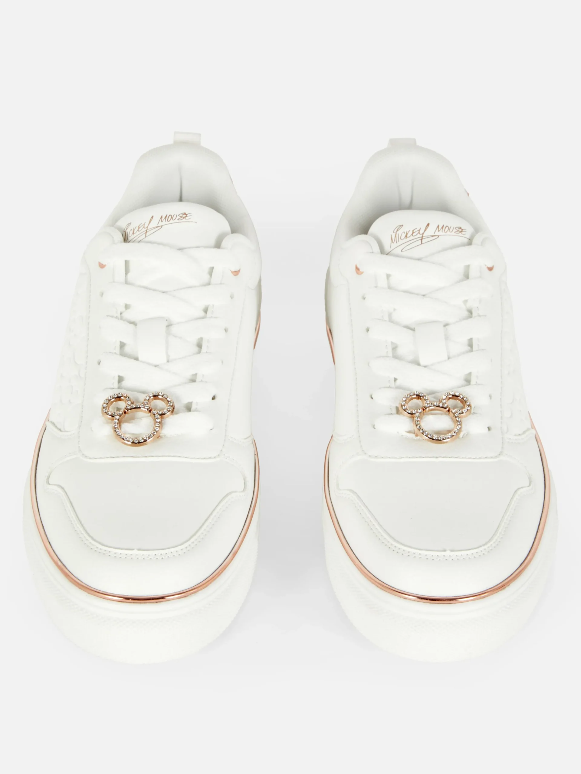 „Disney Micky Maus“ Low-Top-Sneaker Mit Glitzer