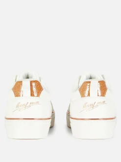 „Disney Micky Maus“ Low-Top-Sneaker Mit Glitzer