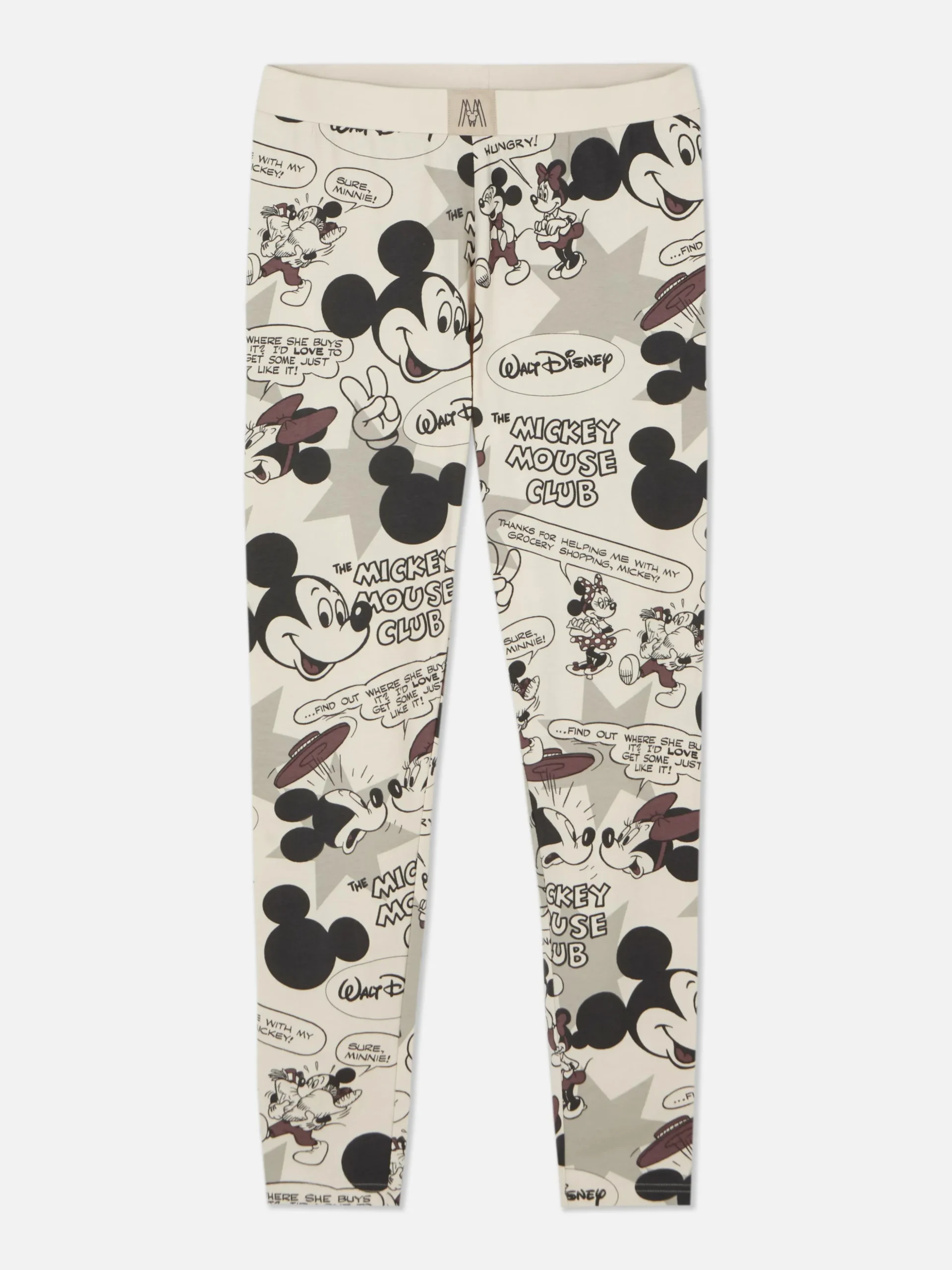 „Disney Micky Maus“ Retro-Schlafanzug-Leggings
