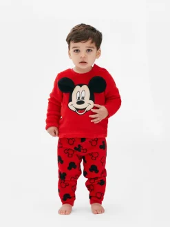 „Disney Micky Maus“ Schlafanzug Aus Fleece