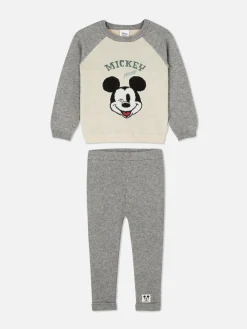 „Disney Micky Maus“ Strickpullover Und Leggings Im Kombiset
