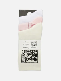 „Disney Micky Maus X Keith Haring“ Crew-Socken, 3er-Pack