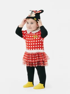 „Disney Minnie Maus“ Schlafanzug Und Mütze Im Set