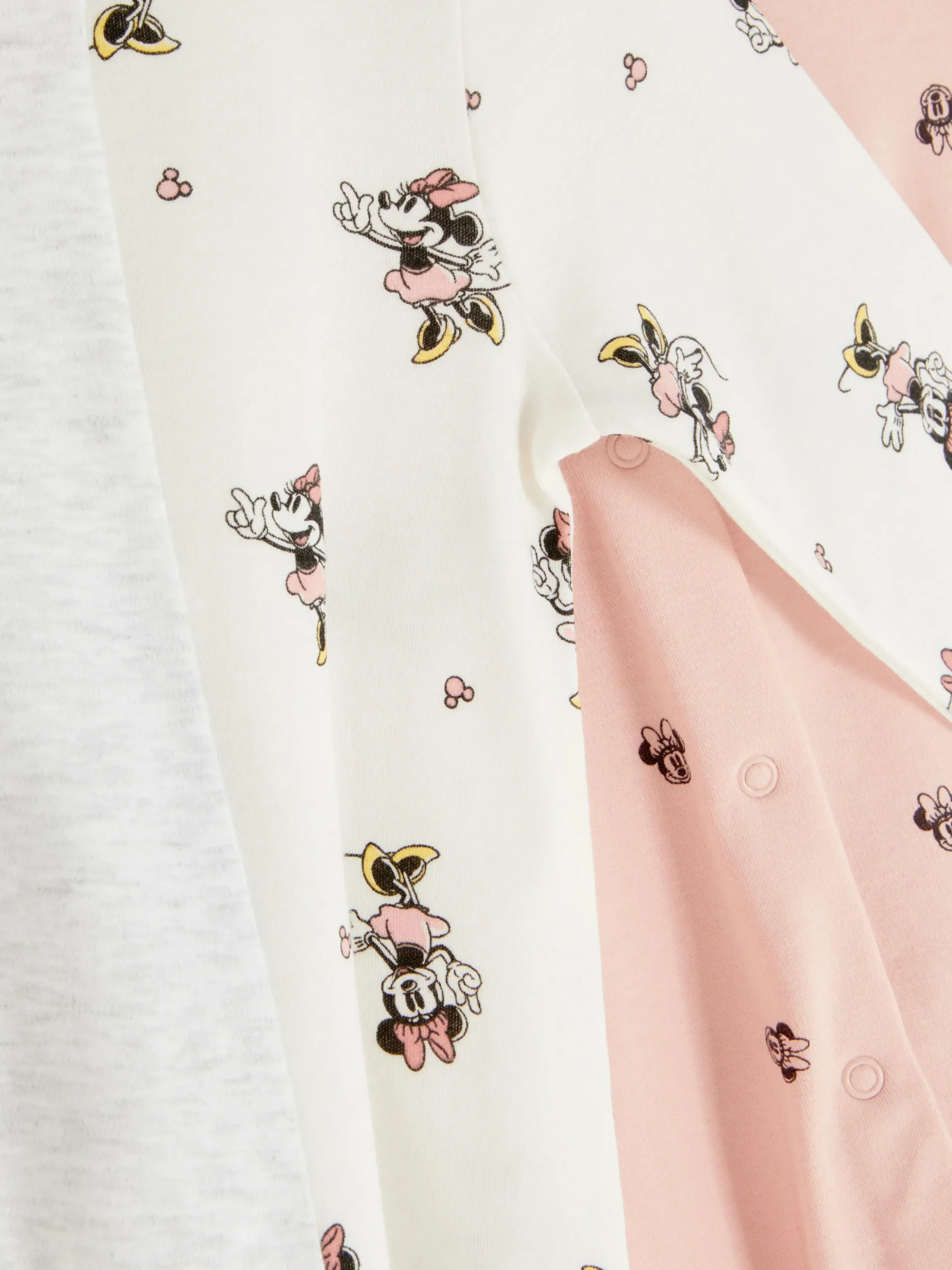 „Disney Minnie Maus“ Schlafanzug Mit Print, 3er-Pack