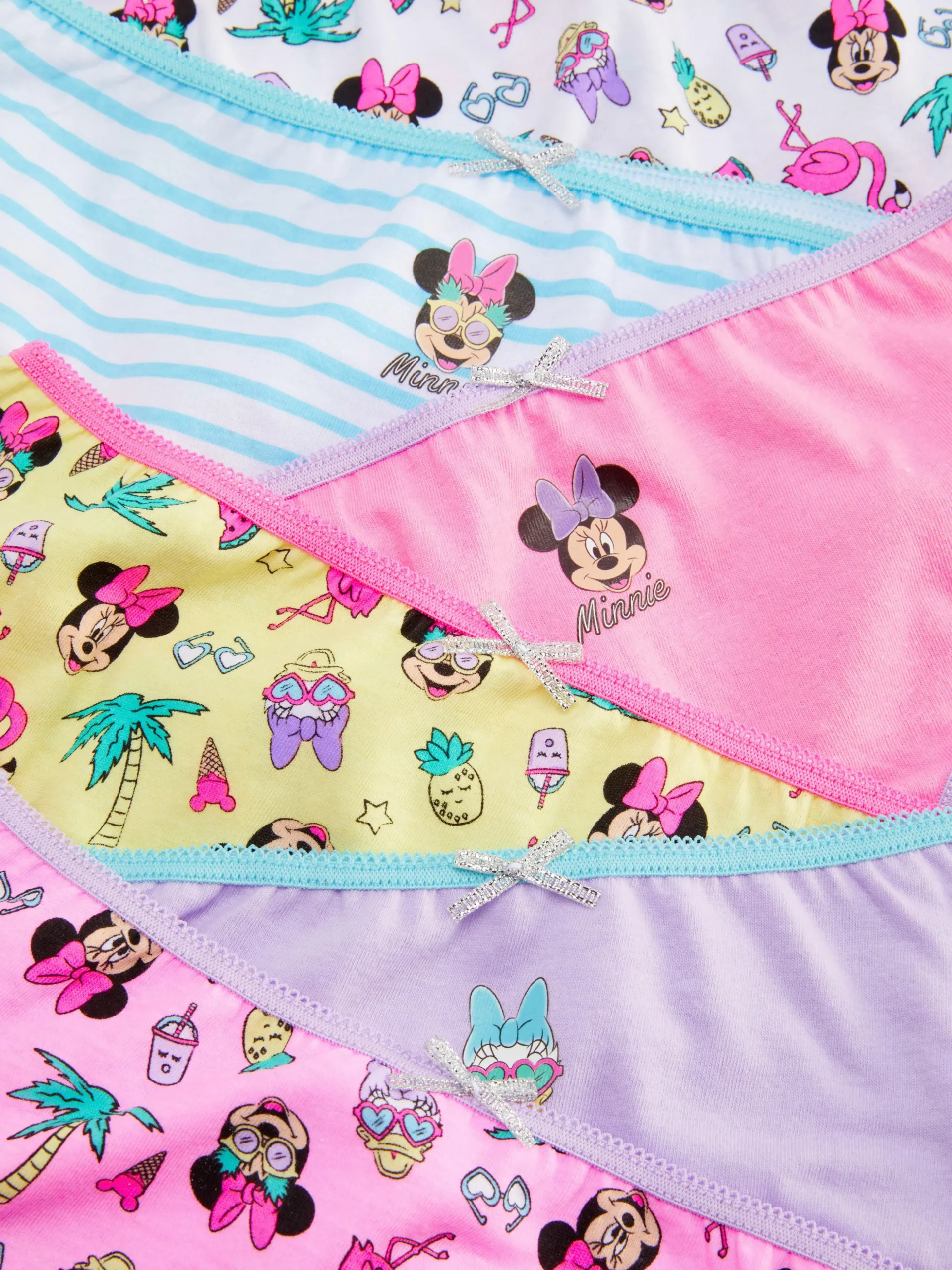 „Disney Minnie Maus“ Slips Mit Print, 6er-Pack