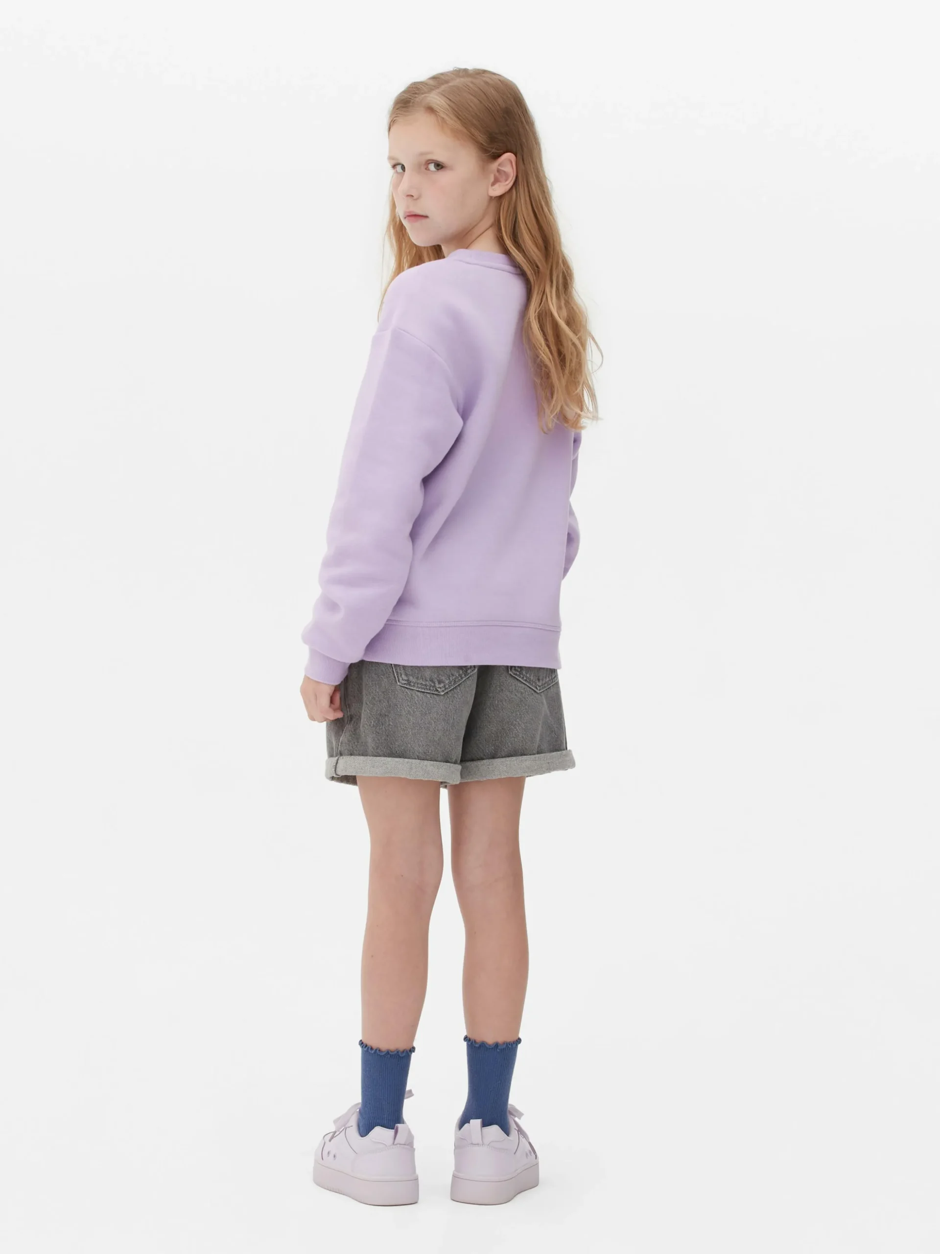 „Disney Stitch & Engel“ Sweatshirt Mit Rundhalsausschnitt