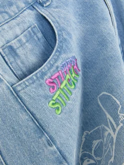 „Disney Stitch“ Denim-Jeans