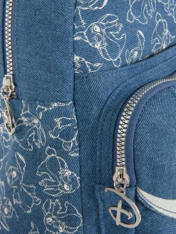„Disney Stitch“ Denim-Rucksack