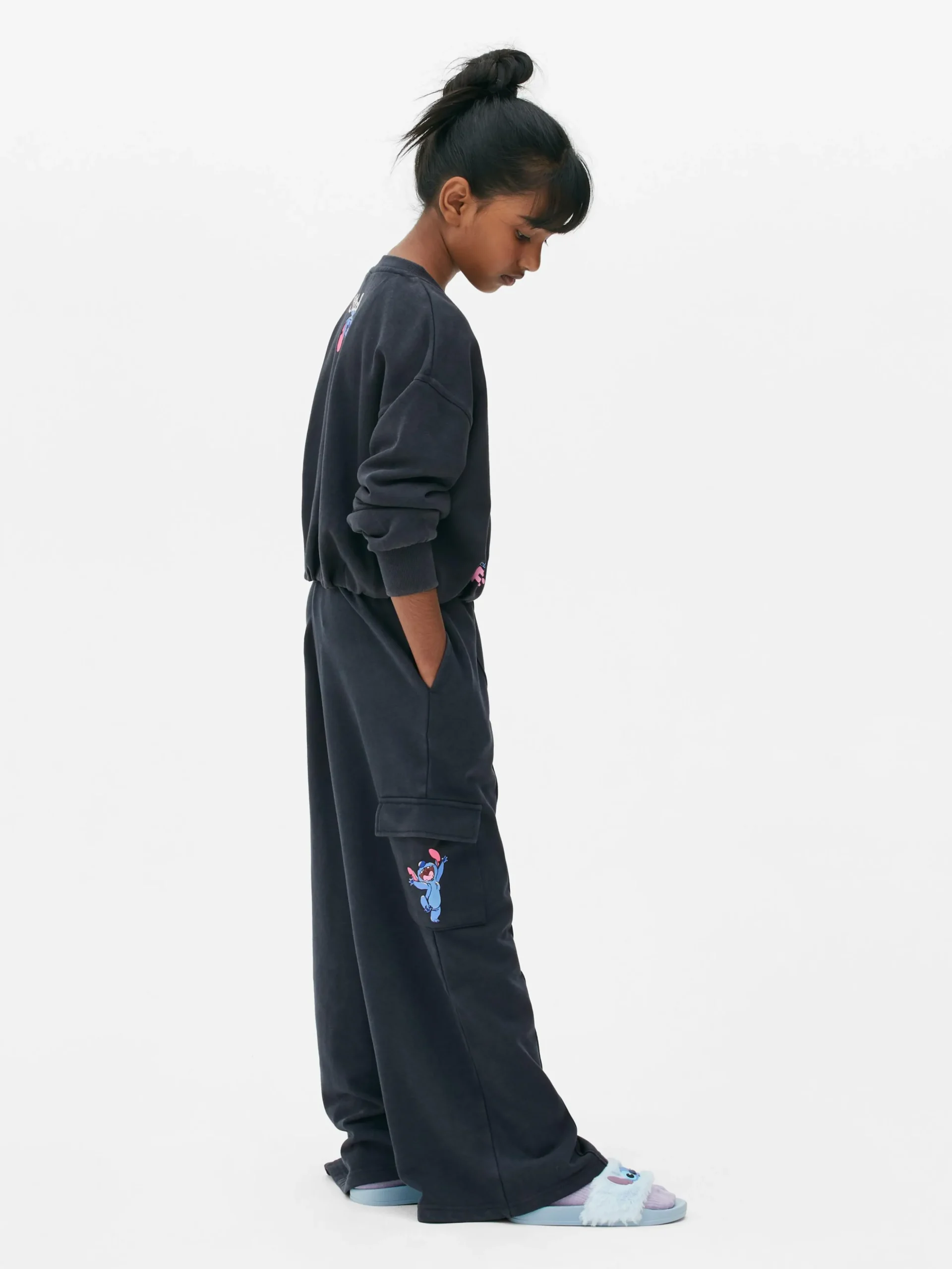 „Disney Stitch“ Jogginghose Mit Weitem Bein