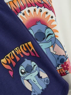 „Disney Stitch“ Sweatshirt Und Shorts Im Set