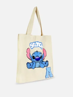 „Disney Stitch“ Tragetasche Mit Initialen