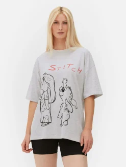 „Disney Stitch“ T-Shirt Im Oversized-Look