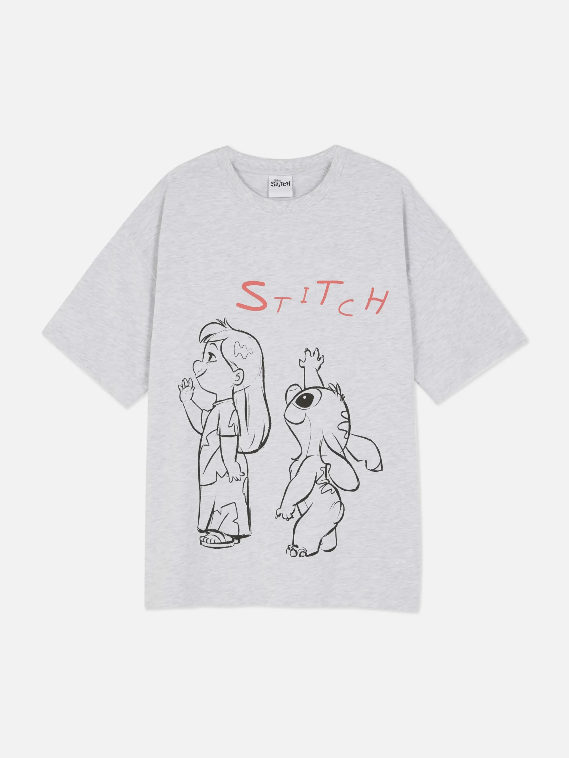 „Disney Stitch“ T-Shirt Im Oversized-Look