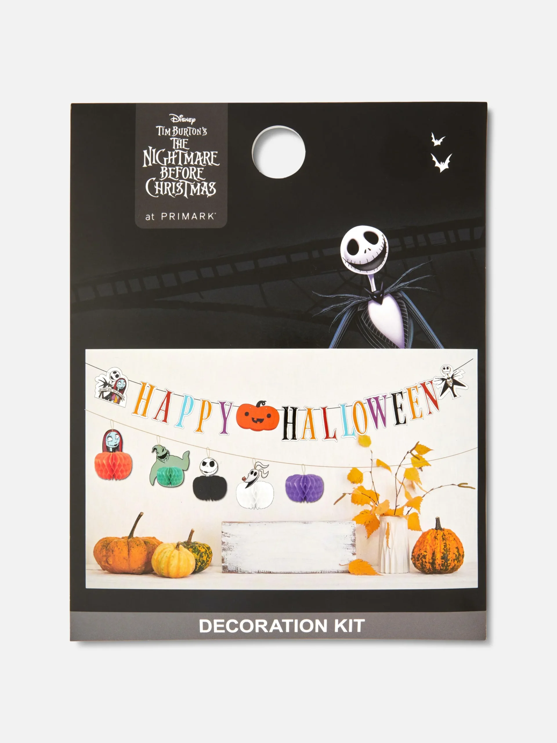 „Disney The Nightmare Before Christmas“ Weihnachtsdekoration, 6er-Pack