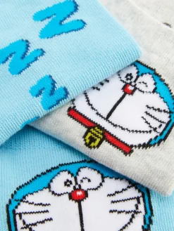„Doraemon“ Sneakersocken, 3er-Pack