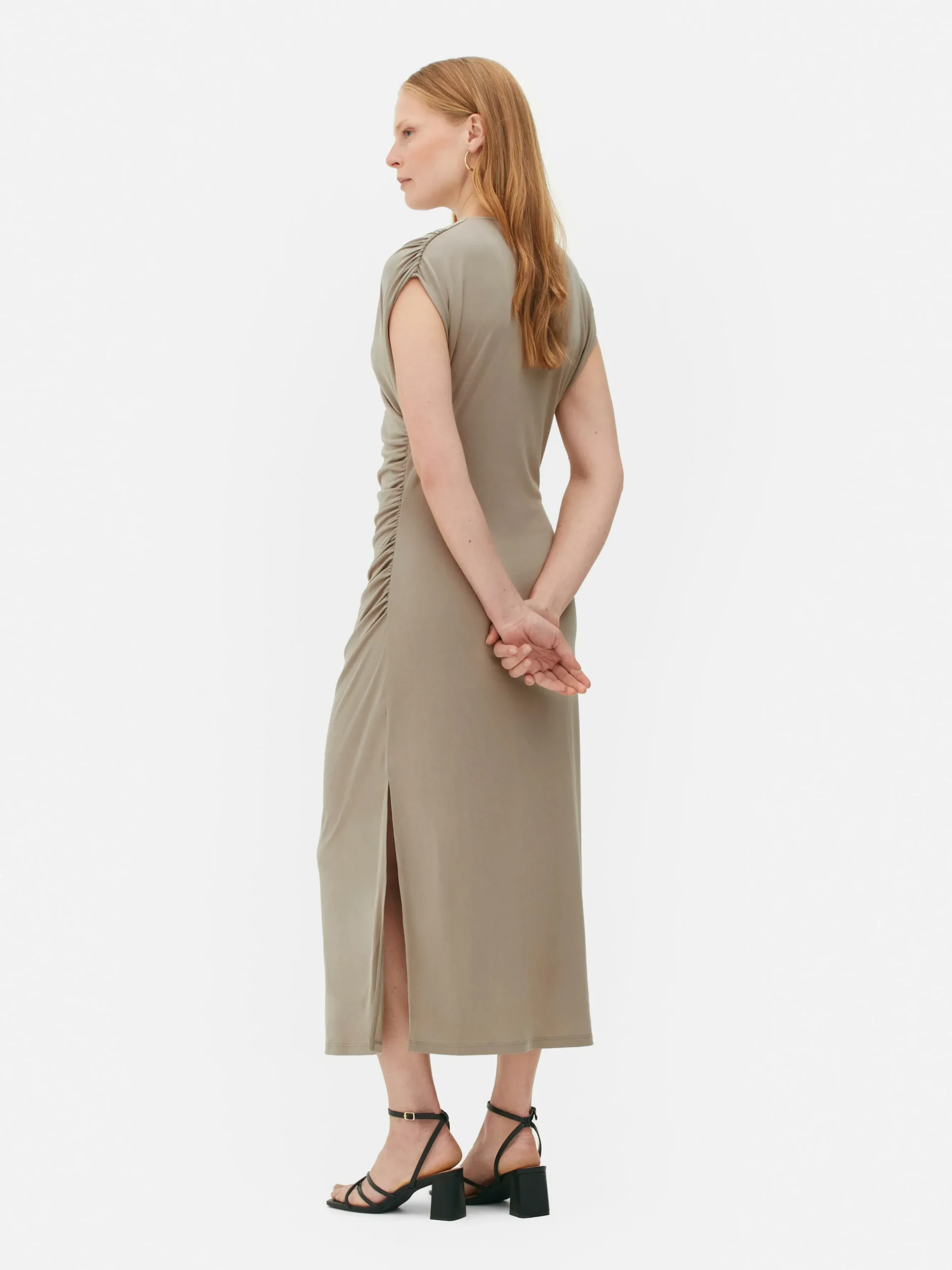 Drapiertes „The Edit“ Jerseykleid