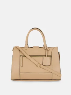 Einkaufstasche Aus Strukturiertem Kunstleder