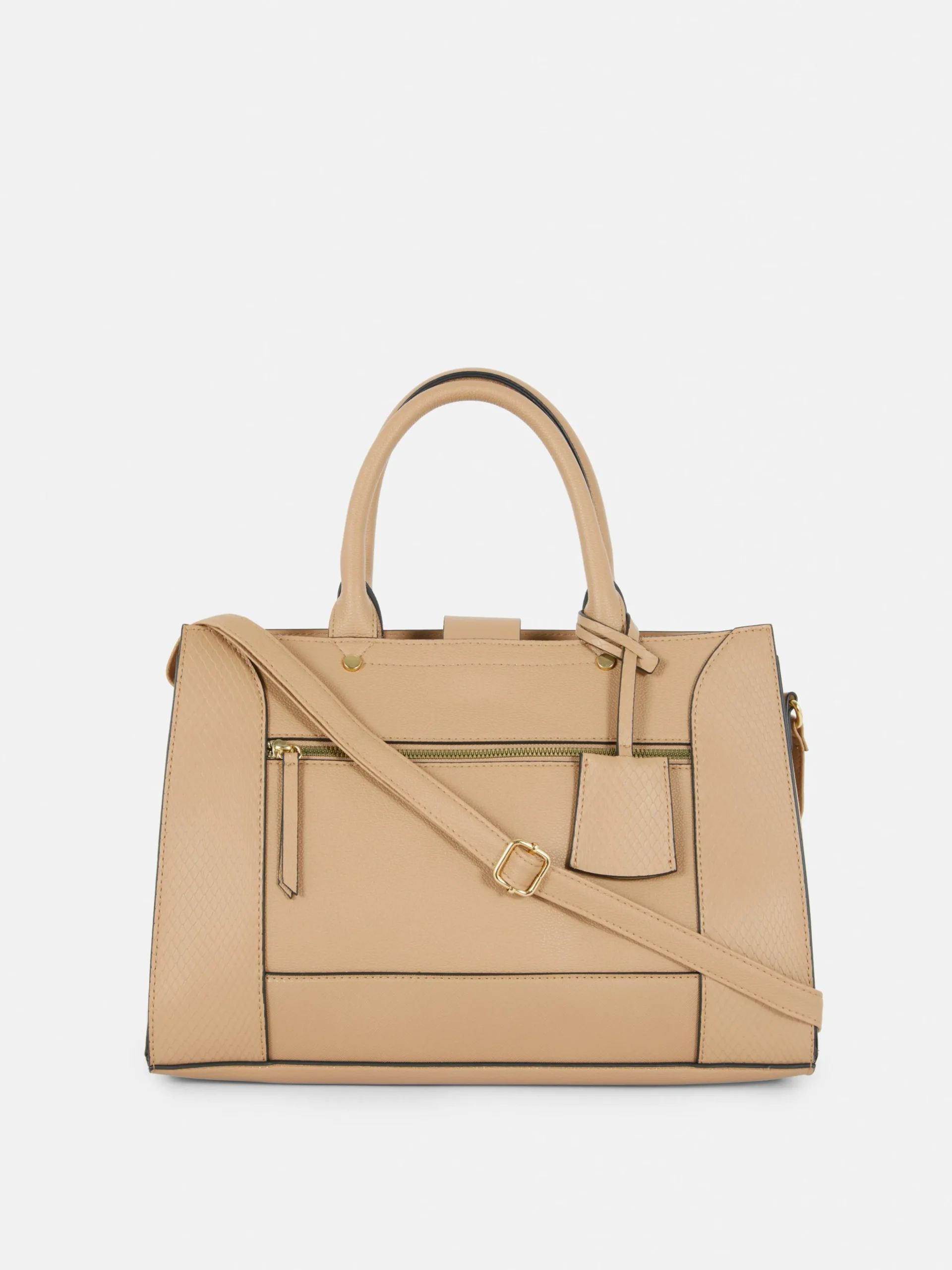 Einkaufstasche Aus Strukturiertem Kunstleder