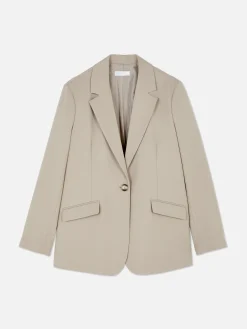 Einreihiger Blazer Zum Kombinieren