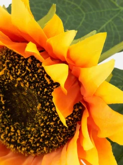 Einzelner, Künstlicher Sonnenblumen-Dekozweig