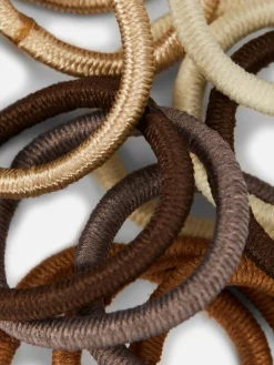 Elastische Mini-Haargummis, 60er-Pack