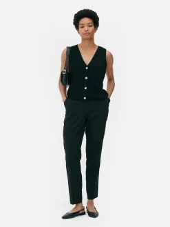 Elegante Slim-Fit-Hose