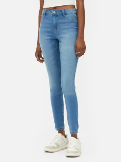 Essential Skinny-Jeans Mit Mittelhohem Bund