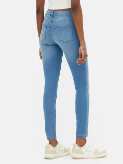 Essential Skinny-Jeans Mit Mittelhohem Bund