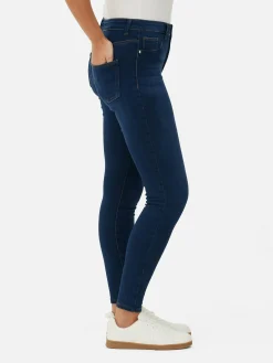 Essential Skinny-Jeans Mit Mittelhohem Bund