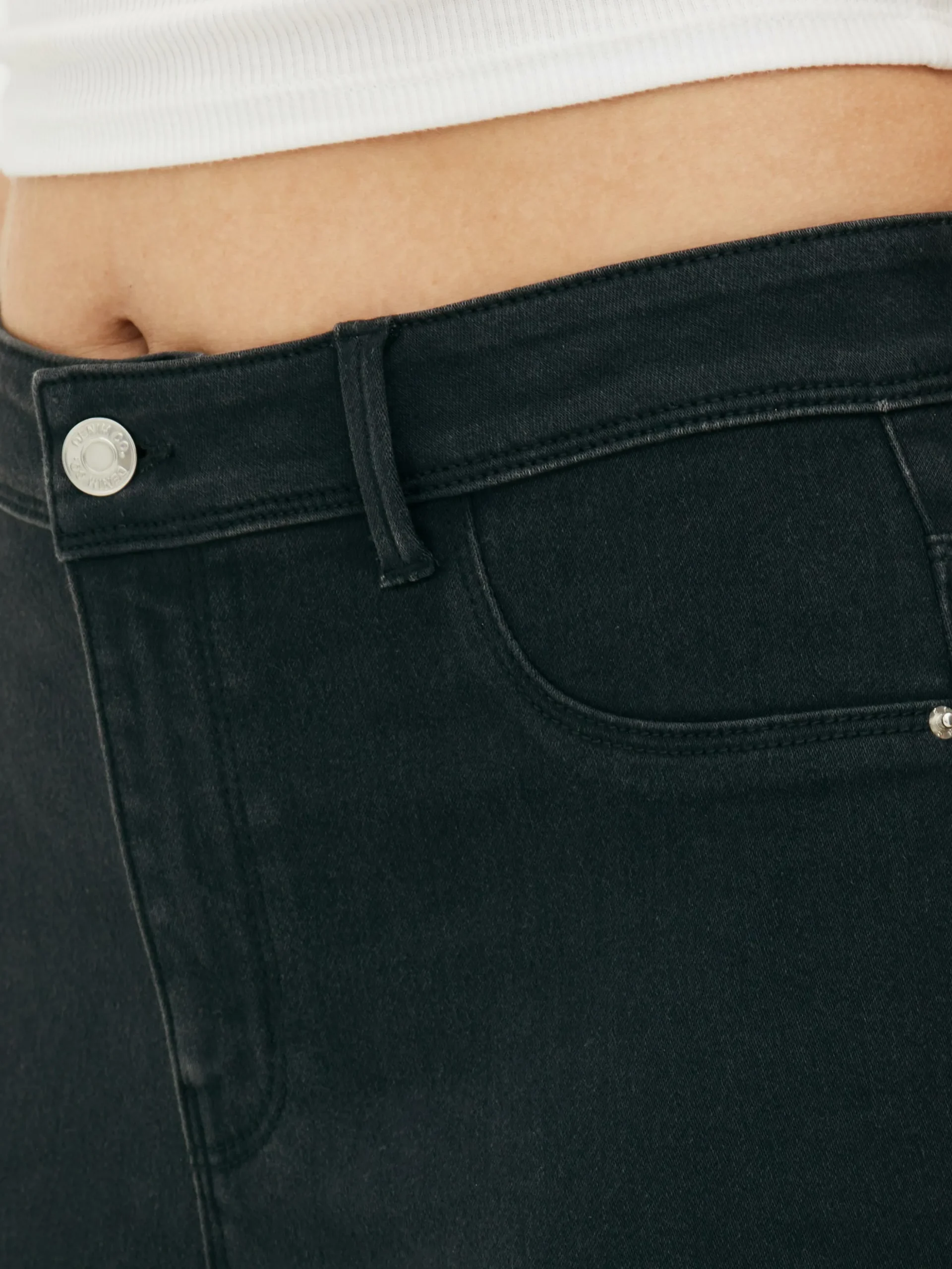 Essential Skinny-Jeans Mit Mittelhohem Bund